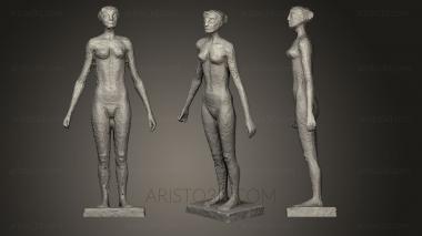 Figurines of girls (STKGL_0133) 3D model for CNC machine